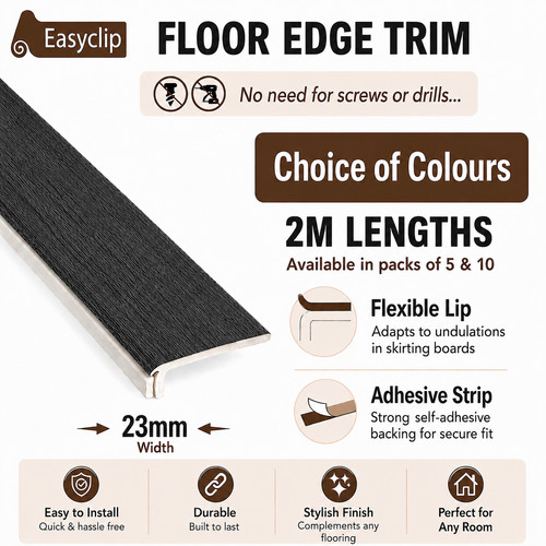 Dark grey adhesive - dark, floor